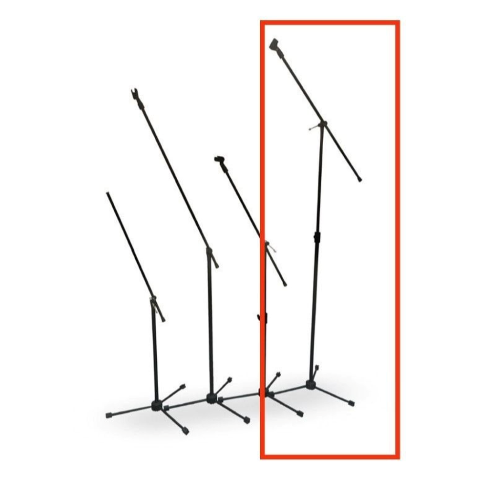 پایه میکروفون میکائیل مدل بلند سه پایه